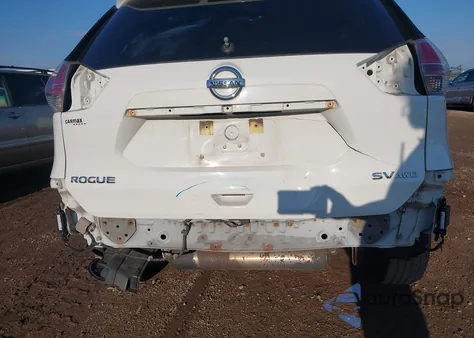 2016 Nissan Rogue Sv из США, поврежденный, VIN KNMAT2MV5GP675759